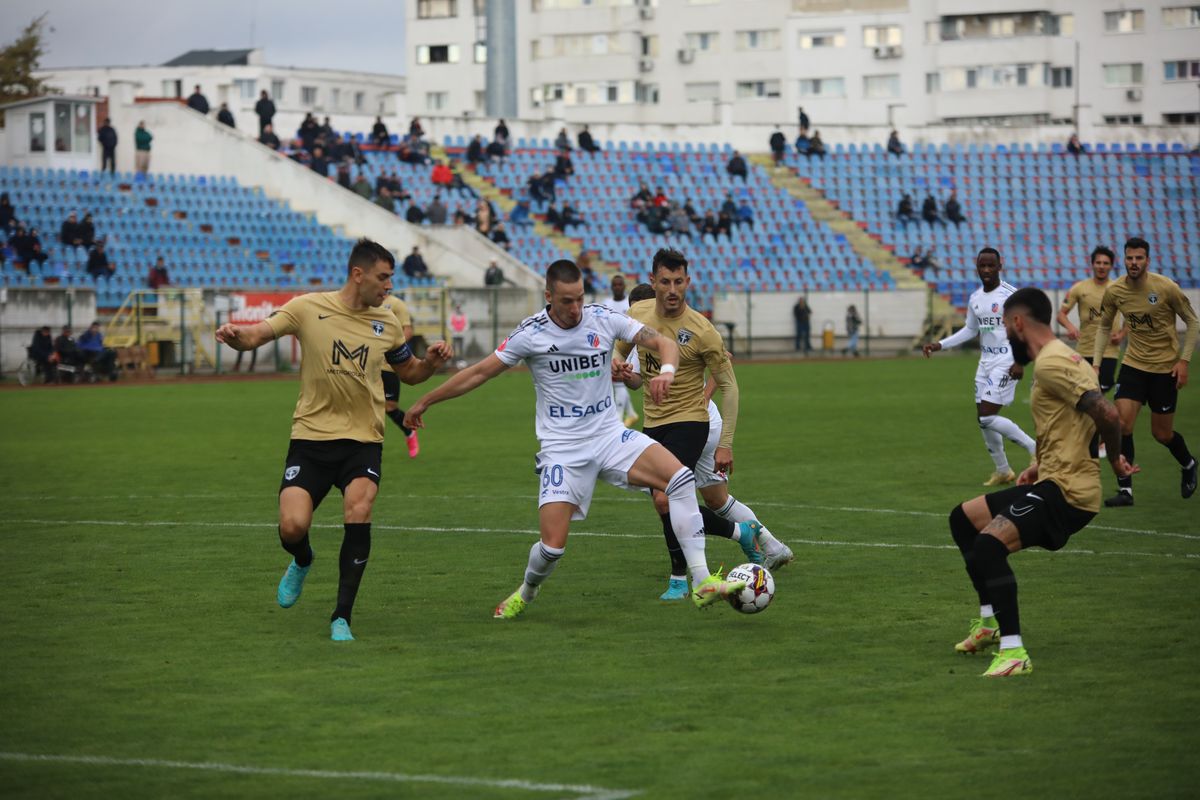 FC Botoșani - FC Voluntari, 12 noiembrie 2023. Foto: Ionut Tabultoc