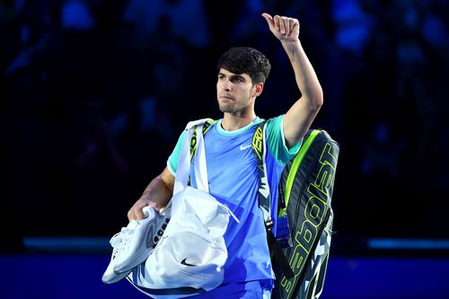 Carlos Alcaraz, mari probleme la ATP Finals/Foto: Getty Images