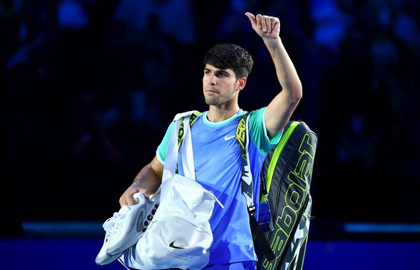 Carlos Alcaraz și-a anulat antrenamentul de la ATP Finals: „Are probleme cu respirația” » Antrenorul ibericului a vorbit despre duelul cu Andrey Rublev