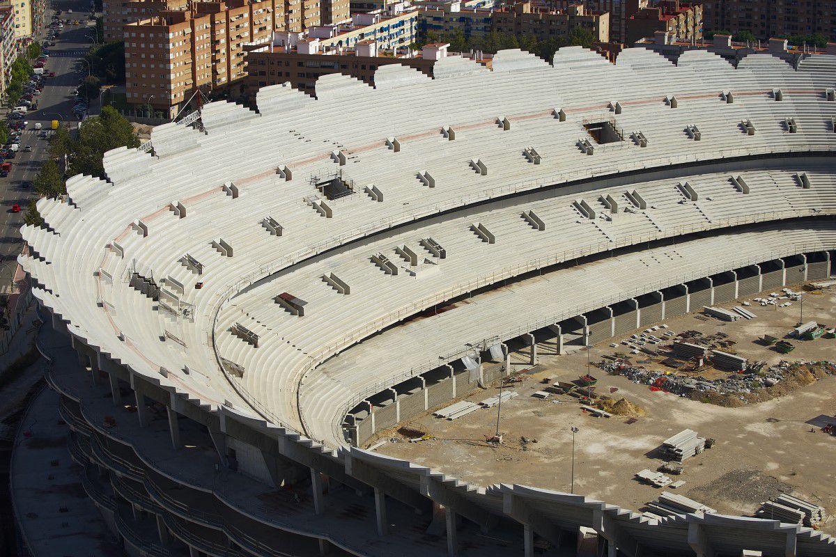 Noul (Nou) Mestalla, stadionul din Valencia