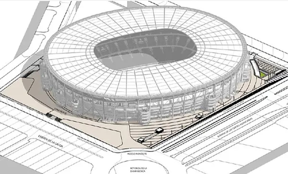 Noul (Nou) Mestalla, stadionul din Valencia