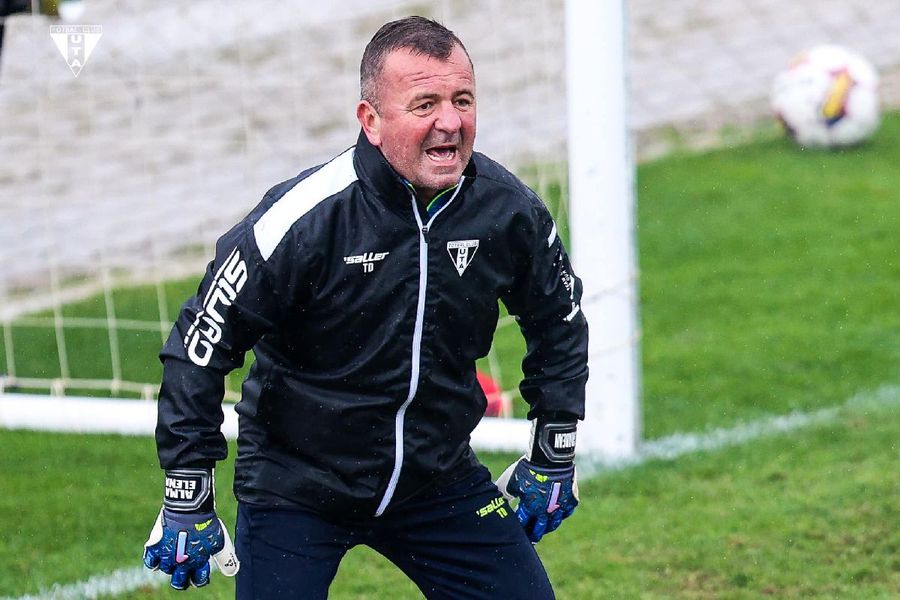 Dan Țapoș / Sursă foto: Facebook@ UTA „Am tras puțin de el” » Portretul omului pe care fanii lui Dinamo îl cer titular: „Asta e calitatea lui principală”