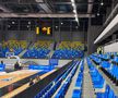 Sala din Turda, modificată pentru meciul lui U-BT Cluj-Napoca / FOTO: David Istrate (GSP.ro)