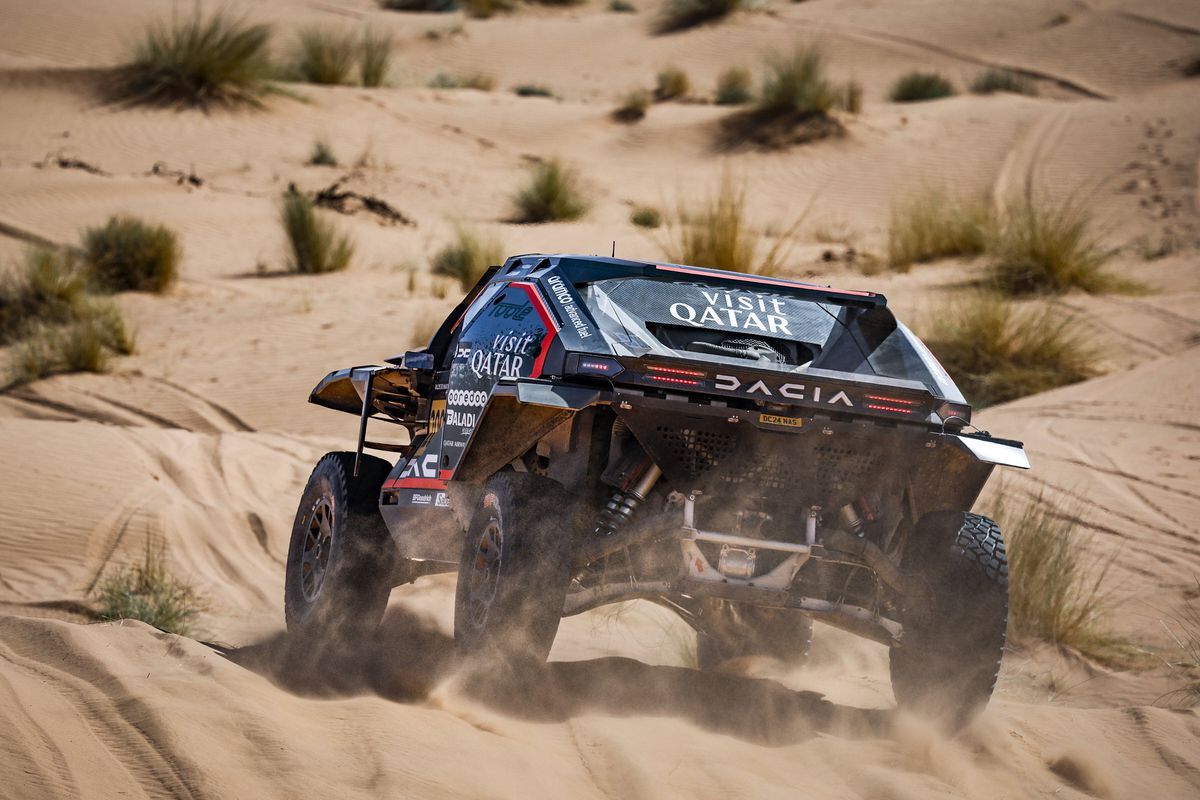 „Dacia poate câștiga la Dakar în 2026” » Nasser Al-Attiyah, legendă în lumea raliurilor, crede în proiectul românesc și dezvăluie pentru GSP: „Sunt foarte bun prieten cu Fernando Alonso”