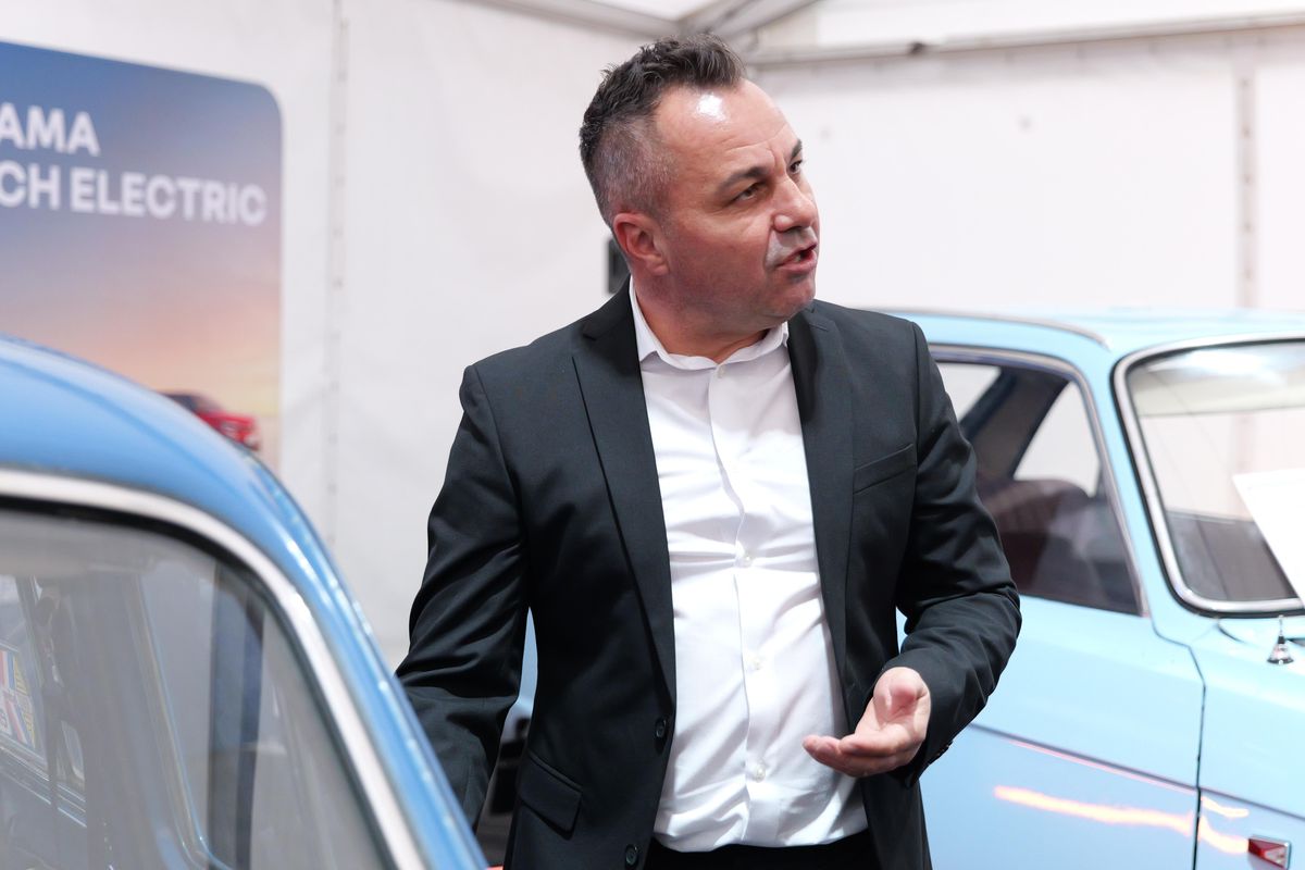 Florentin Petre, la evenimentul aniversar Dacia