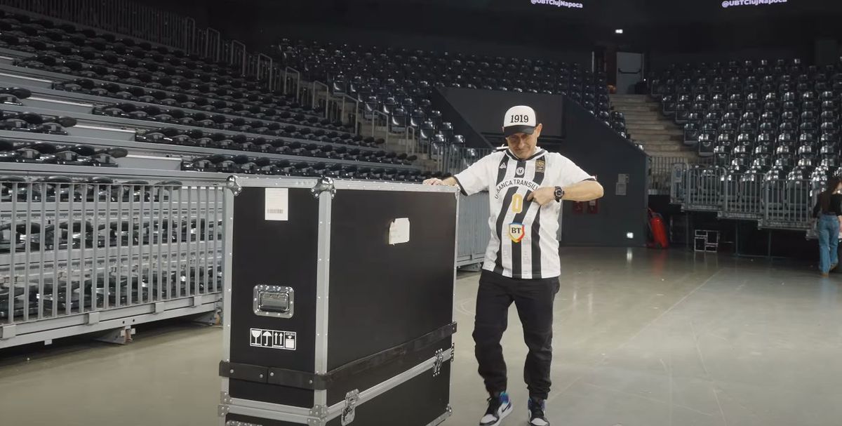 Imagini senzaționale! Ieri au jucat handbal în Europa, azi au transformat TOTAL cea mai nouă sală din România: au muncit toată noaptea pentru un alt eveniment sportiv major