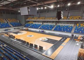 Imagini spectaculoase! Turda Arena, transformată în mai puțin de 24 de ore pentru meciul lui U-BT Cluj-Napoca din EuroCup