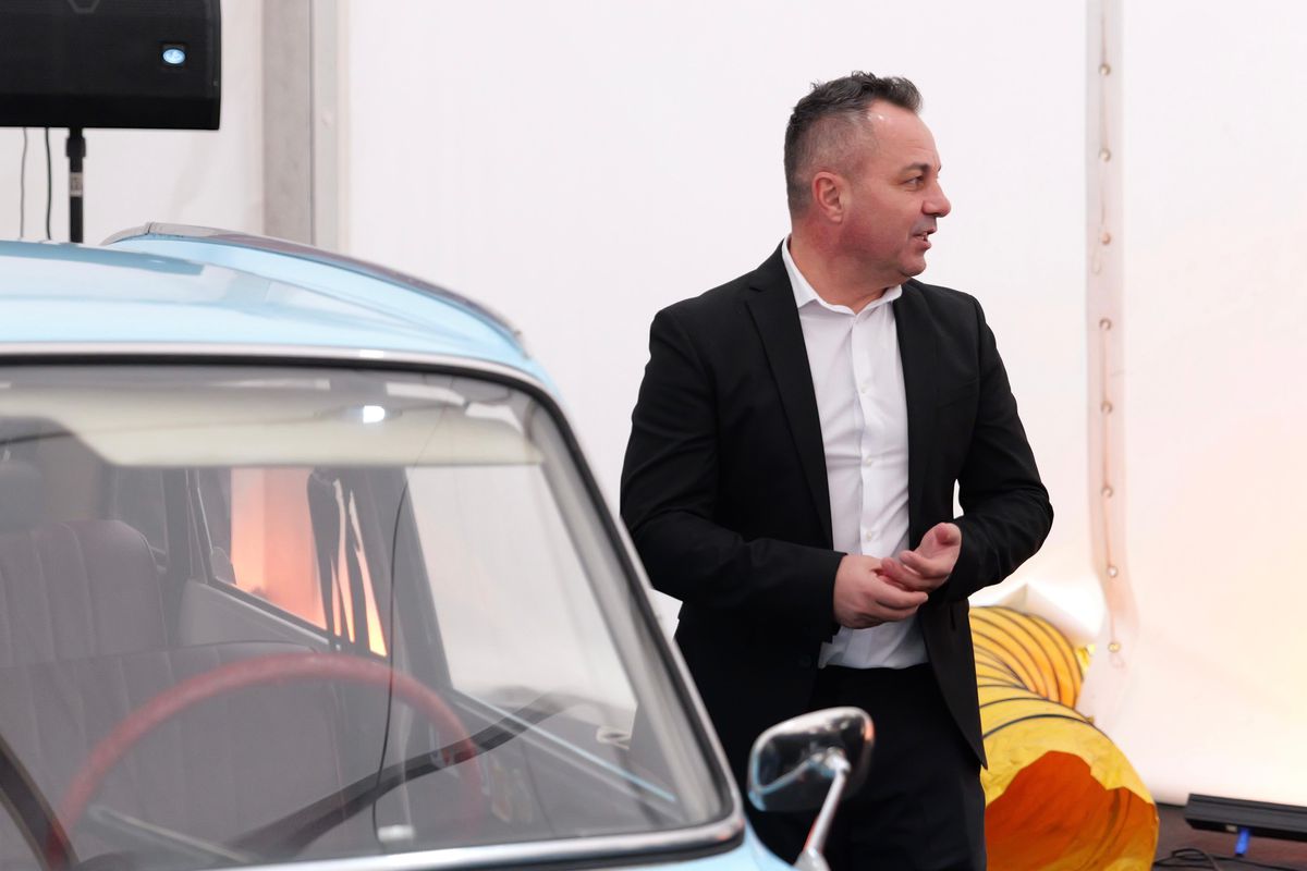 Florentin Petre, la evenimentul aniversar Dacia