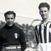 Luigi Allemandi, primul din dreapta, în tricoul lui Juventus