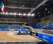 Sala din Turda, modificată pentru meciul lui U-BT Cluj-Napoca / FOTO: David Istrate (GSP.ro)