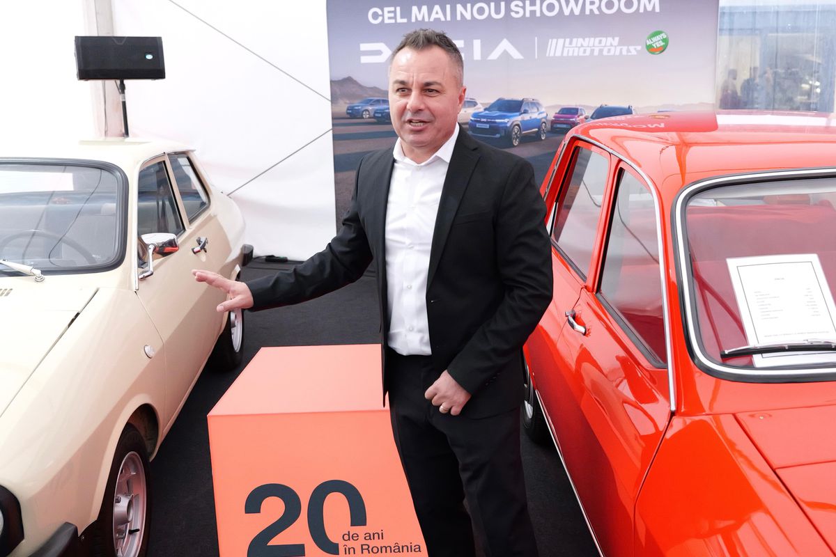 Florentin Petre, la evenimentul aniversar Dacia