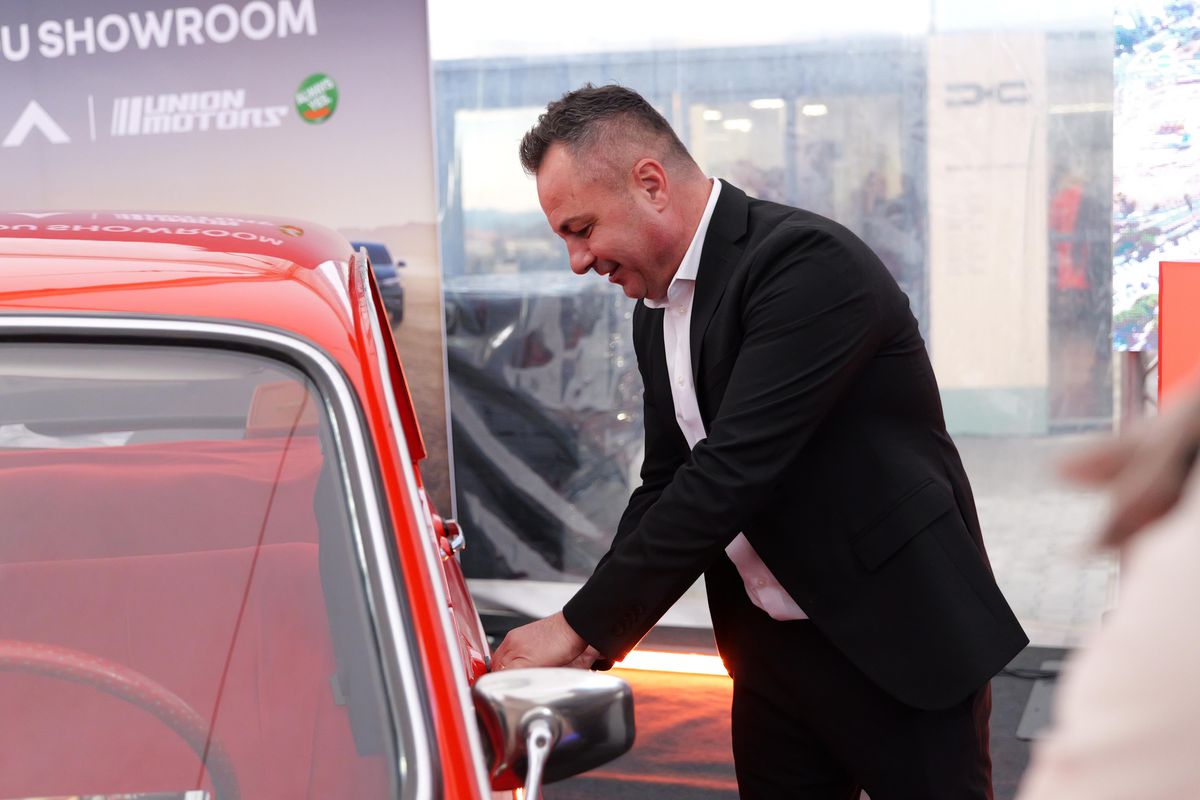 Florentin Petre, la evenimentul aniversar Dacia