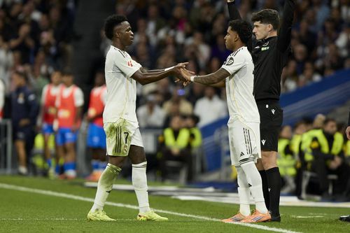 Doi jucători cu probleme în acest moment la Real Madrid: Vinicius și Rodrygo / Foto: Imago