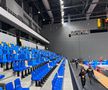 Sala din Turda, modificată pentru meciul lui U-BT Cluj-Napoca / FOTO: David Istrate (GSP.ro)