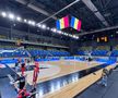 Sala din Turda, modificată pentru meciul lui U-BT Cluj-Napoca / FOTO: David Istrate (GSP.ro)