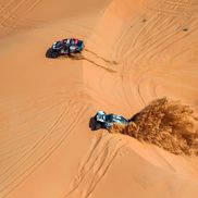 Nasser Al-Attiyah și Dacia Sandrider, imagini din 2025 // foto: Imago