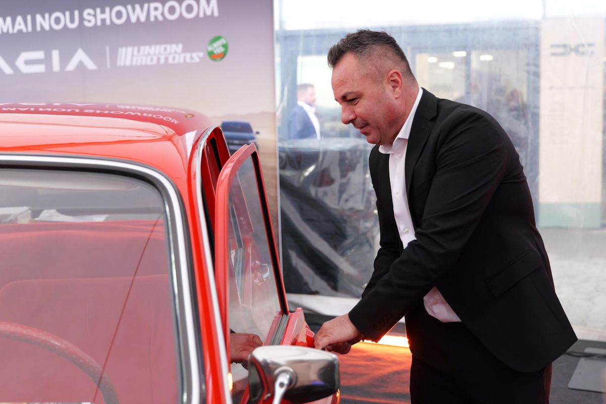 Florentin Petre, la evenimentul aniversar Dacia