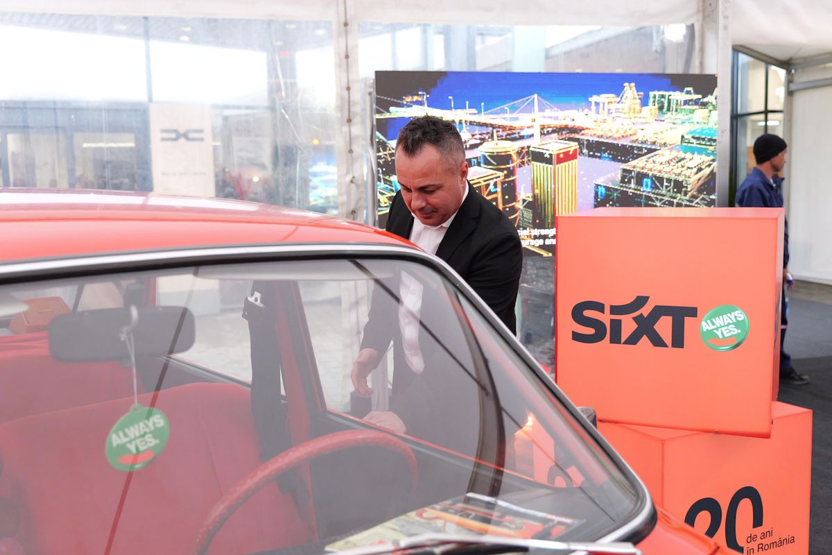 Florentin Petre, la evenimentul aniversar Dacia