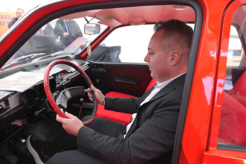 Florentin Petre, la evenimentul aniversar Dacia // FOTO: Andrei Furnigă (GSP.ro)