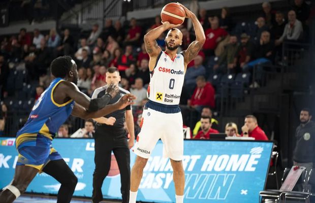 CSM CSU Oradea, aproape de calificarea în faza secundă a FIBA Europe Cup » CSM Corona Brașov și CS Vâlcea 1924, eliminate din competiție