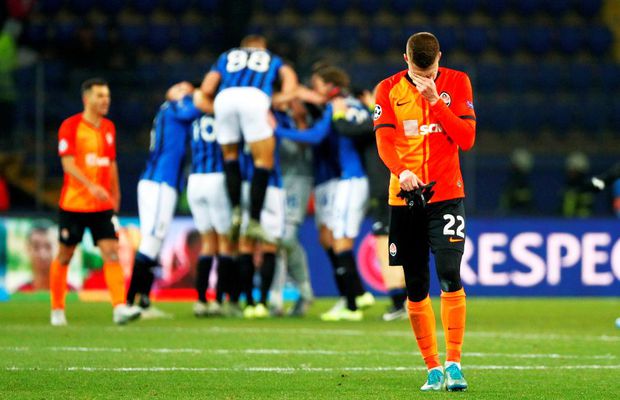 ȘAHTIOR - ATALANTA 0-3 // Scandal cât casa în Ligă: Șahtior, furată pentru calificarea istorică a Atalantei » Două decizii capitale pro italieni