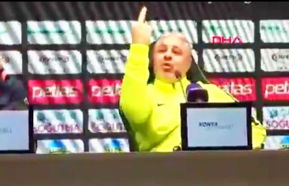 VIDEO Federația din Turcia a reacționat după gesturile deplasate făcute de Marius Șumudică! Pedeapsa primită de antrenorul român