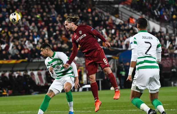 CFR CLUJ - CELTIC 2-0 // Damjan Djokovic: „Mental a fost greu, nu știi ce să faci când îți e suficient și un egal”