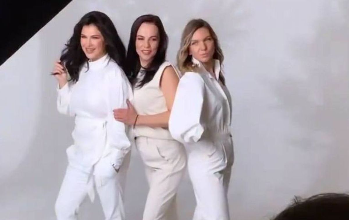 GALERIE FOTO Simona Halep, ședință foto spectaculoasă alături de Monica Bârlădeanu