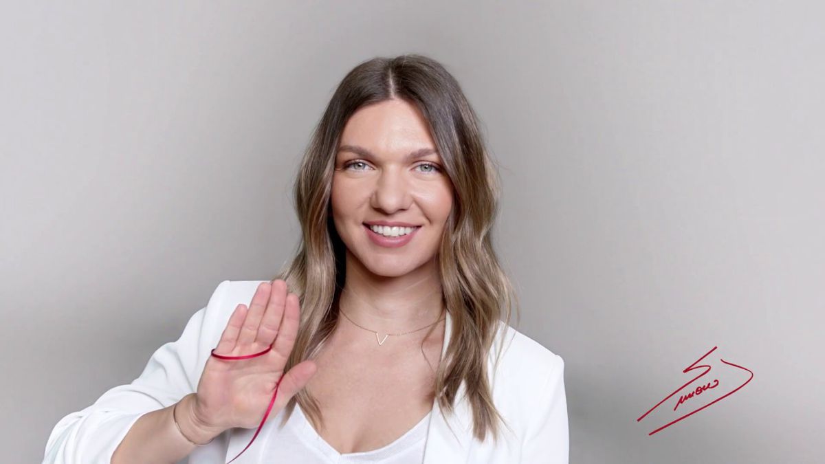 FOTO Simona Halep, Monica Bârlădeanu reclamă AVON 12.12.2020