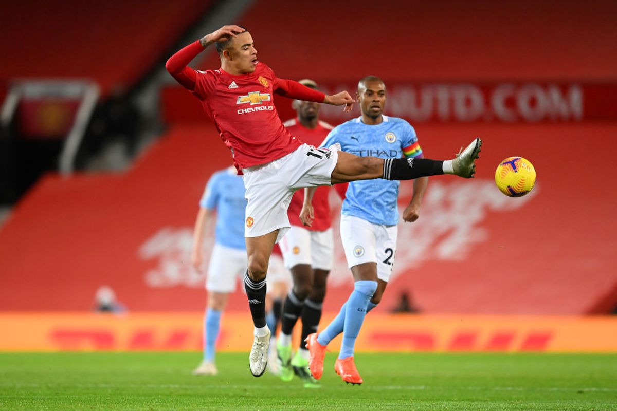 Manchester United - Manchester City / 12 decembrie 2020 / Getty