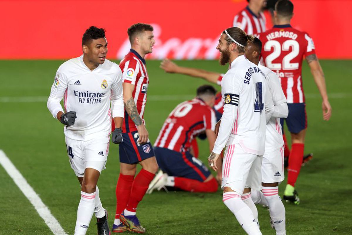 Real Madrid - Atletico Madrid 2-0. VIDEO Zidane > Simeone » Realul câștigă derby-ul orașului și reaprinde lupta la titlu în La Liga