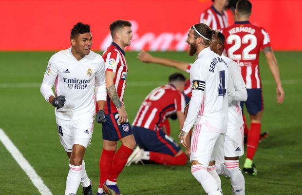 Real Madrid - Atletico Madrid 2-0. VIDEO Zidane > Simeone » Realul câștigă derby-ul orașului și reaprinde lupta la titlu în La Liga