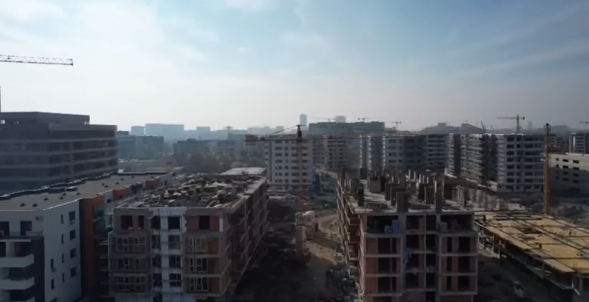 Complexul lui Gigi Becali din Pipera // FOTO: Facebook MTM Pipera Residence