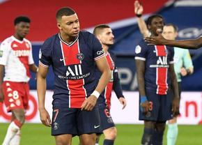 PSG - Monaco, derby în Ligue 1 » Mbappe deschide scorul din penalty