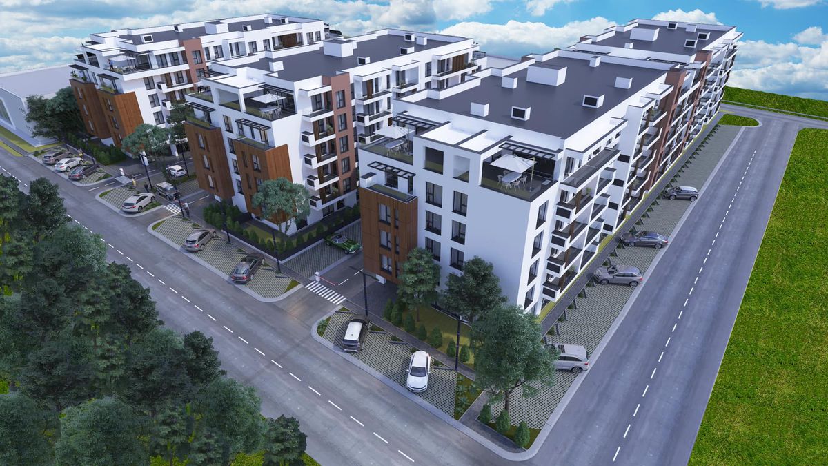 Complexul lui Gigi Becali din Pipera // FOTO: Facebook MTM Pipera Residence