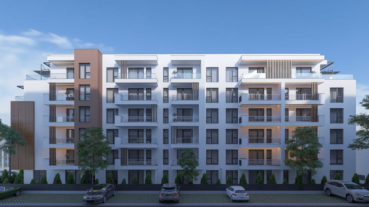 Complexul lui Gigi Becali din Pipera // FOTO: Facebook MTM Pipera Residence