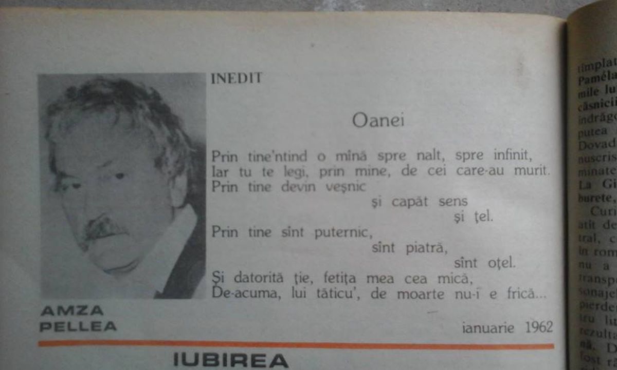 39 de ani fără „Viteazul” cinematografiei românești » Un text inedit, plin de haz al lui Amza Pellea despre a doua lui mare dragoste, Universitatea Craiova