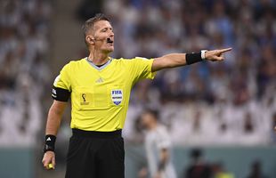 Cine va fi arbitrul partidei Argentina - Croația, prima semifinală de la Campionatul Mondial din Qatar