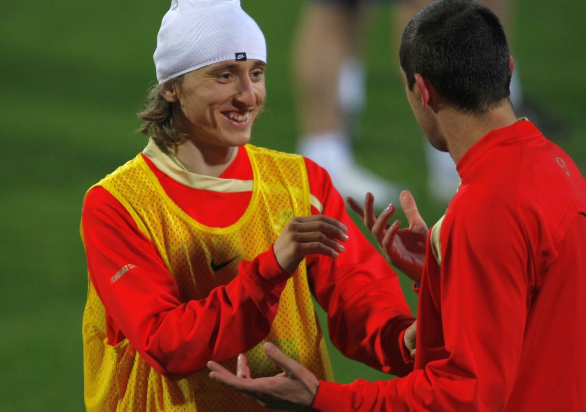 Imagini tari cu Luka Modric în Ghencea, de la amicalul cu România din 2009