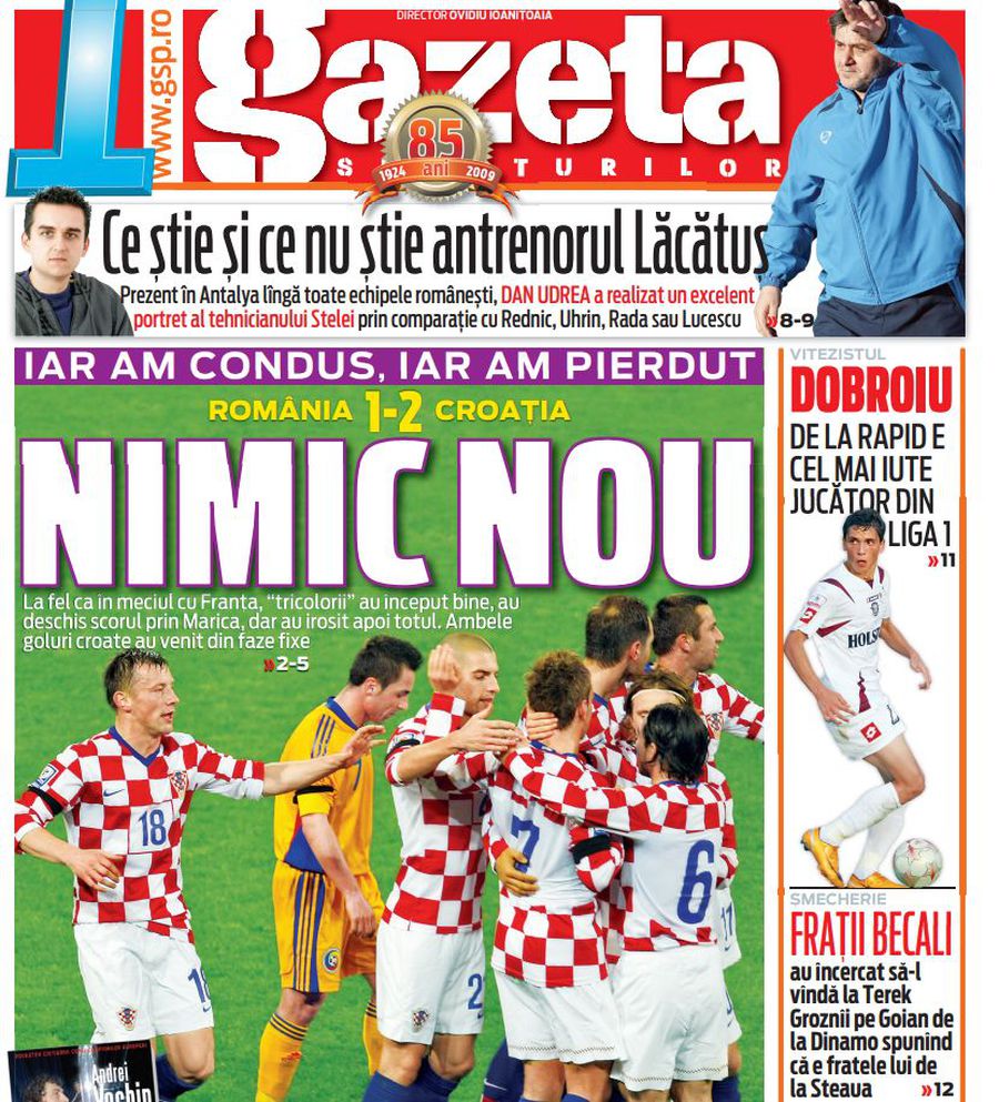 Etern! Imagini rare cu Luka Modric în Ghencea, la meciul cu România din 2009 » Remarcabil: e singurul „supraviețuitor” de atunci