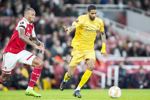 Amahl Pellegrino, într-un meci contra lui Arsenal // foto: Imago Images