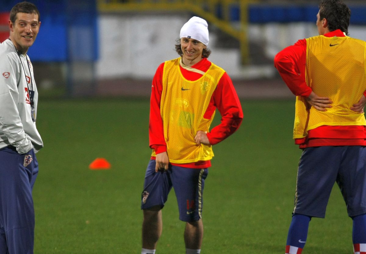 Imagini tari cu Luka Modric în Ghencea, de la amicalul cu România din 2009