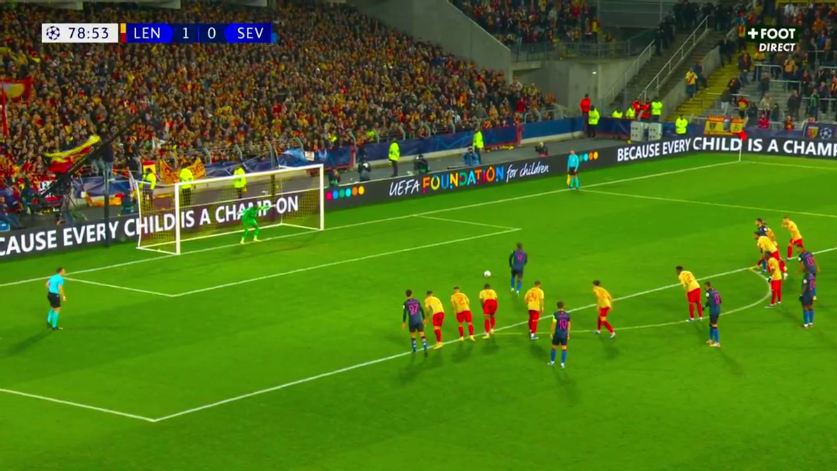 FOTO Golul lui Sergio Ramos în Lens - Sevilla 1-1