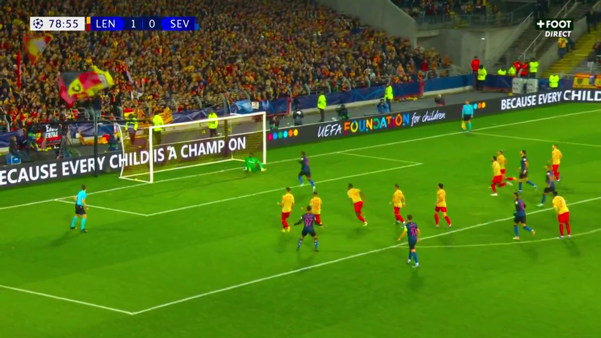 FOTO Golul lui Sergio Ramos în Lens - Sevilla 1-1