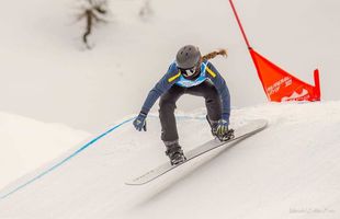 Kata Mandel, la fel ca la FOTE: locul 4 în finala de snowboard cross în Austria