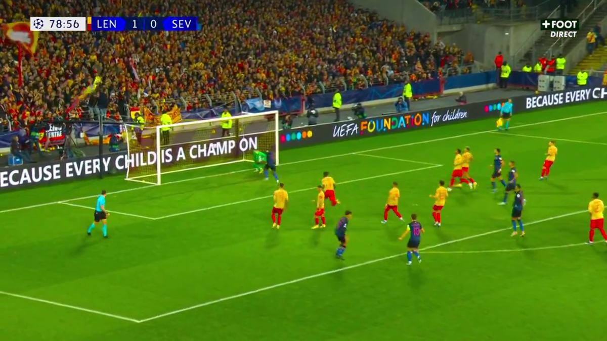 FOTO Golul lui Sergio Ramos în Lens - Sevilla 1-1