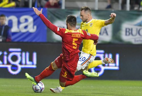 Alexandru Maxim, la ultimul său meci printre „tricolori”, 0-3 acasă cu Muntenegru Foto: Imago