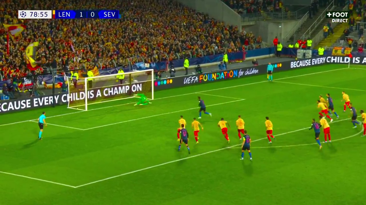 FOTO Golul lui Sergio Ramos în Lens - Sevilla 1-1