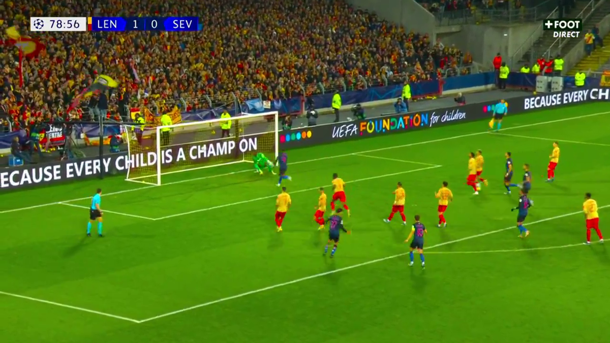 FOTO Golul lui Sergio Ramos în Lens - Sevilla 1-1