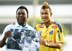 Santos a retras tricoul cu numărul 10 în memoria lui Pele, după prima retrogradare din istorie a clubului » Ce a cerut Neymar clubului